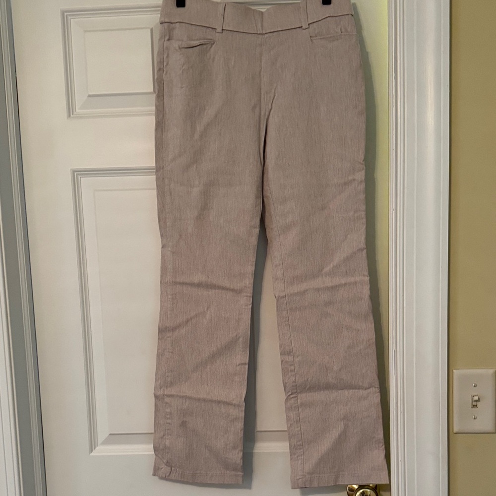 Maurices Women's Straight Leg Pants - Light Gray